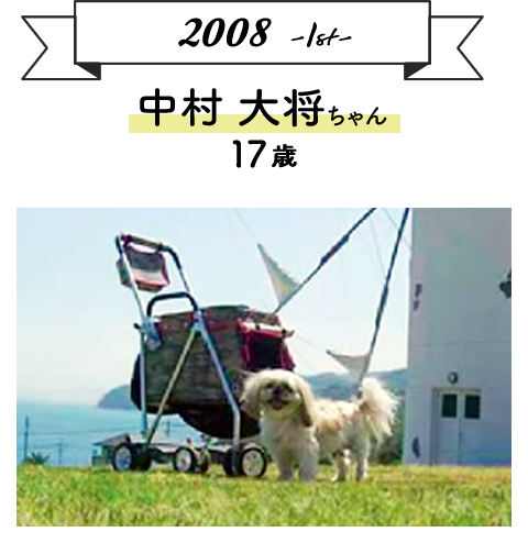歴代グランプリ 犬の部 ご長寿ペット フォトコンテスト21 第14回